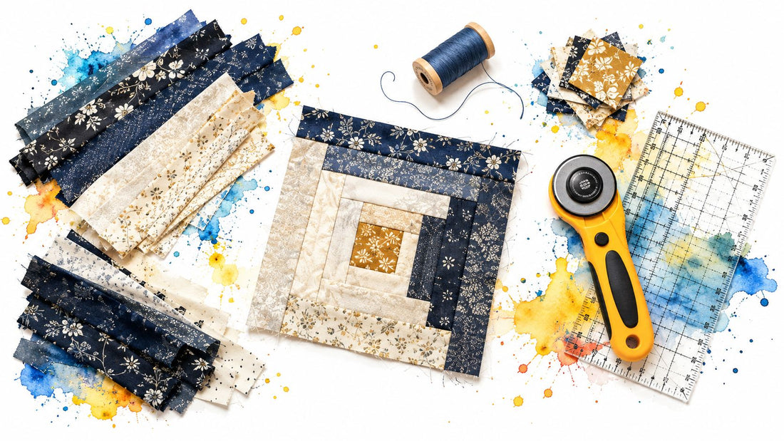 Log Cabin Quilt Block Pattern: A Complete Piecing Guide