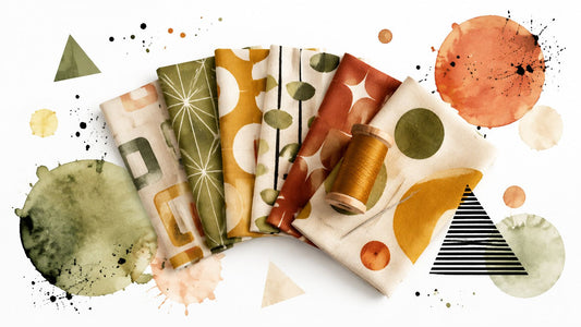 Mid Century Modern Quilt Fabric Guide