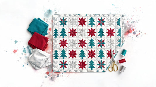 Stylish Modern Christmas Quilt Patterns & Easy Projects