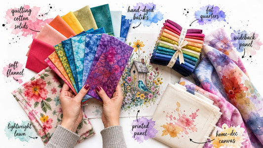 Types of Quilting Fabric: A Complete Buyer's Guide