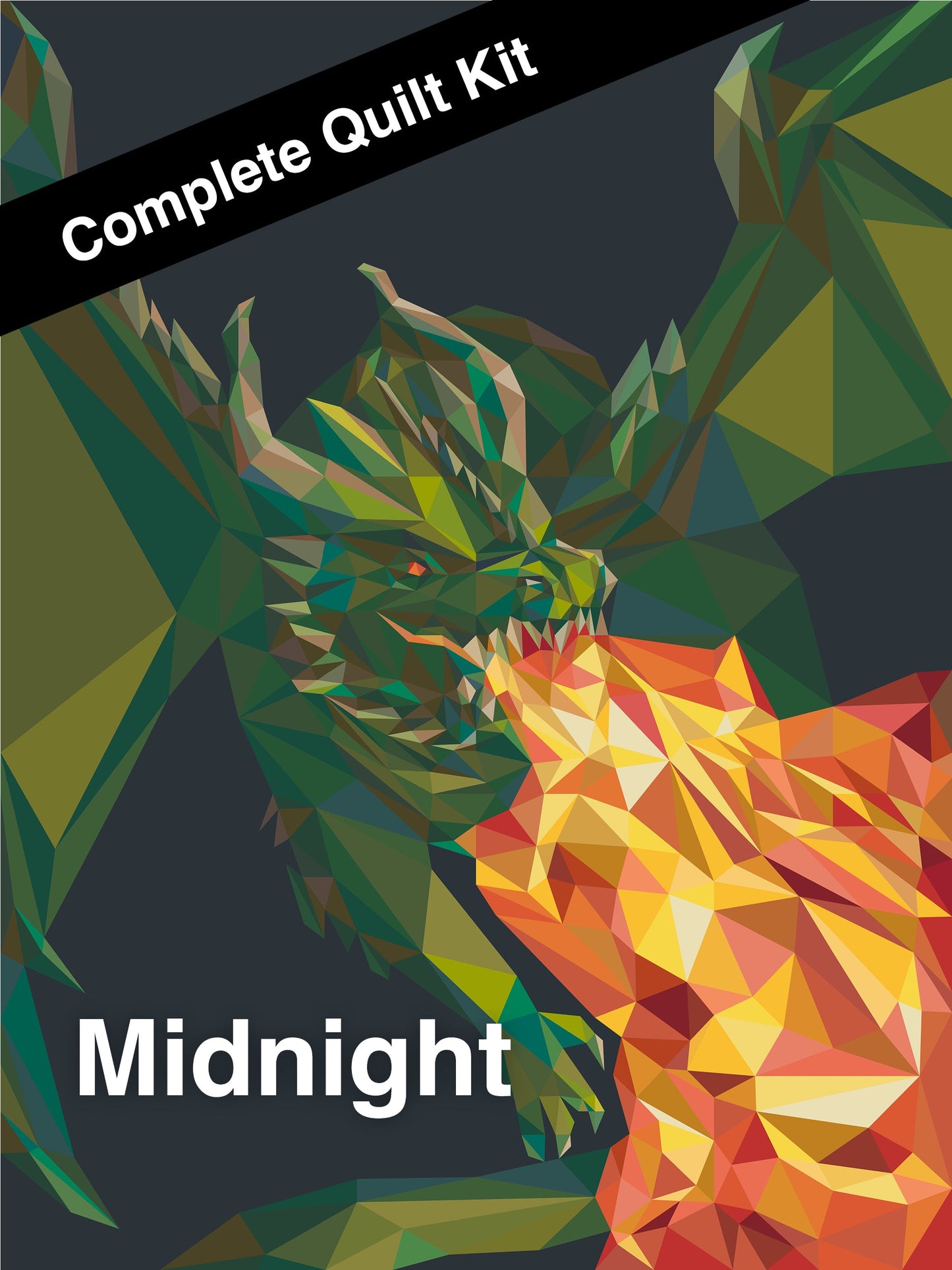 Wasabi the Dragon Quilt Kit