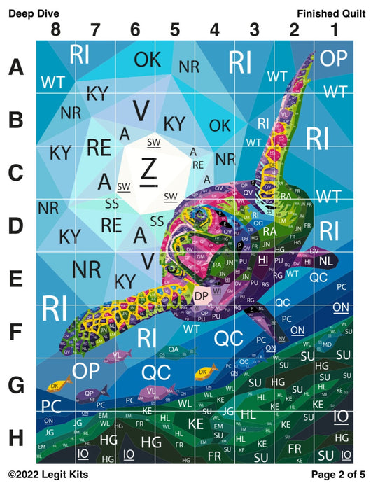 Deep Dive Quilt Kit