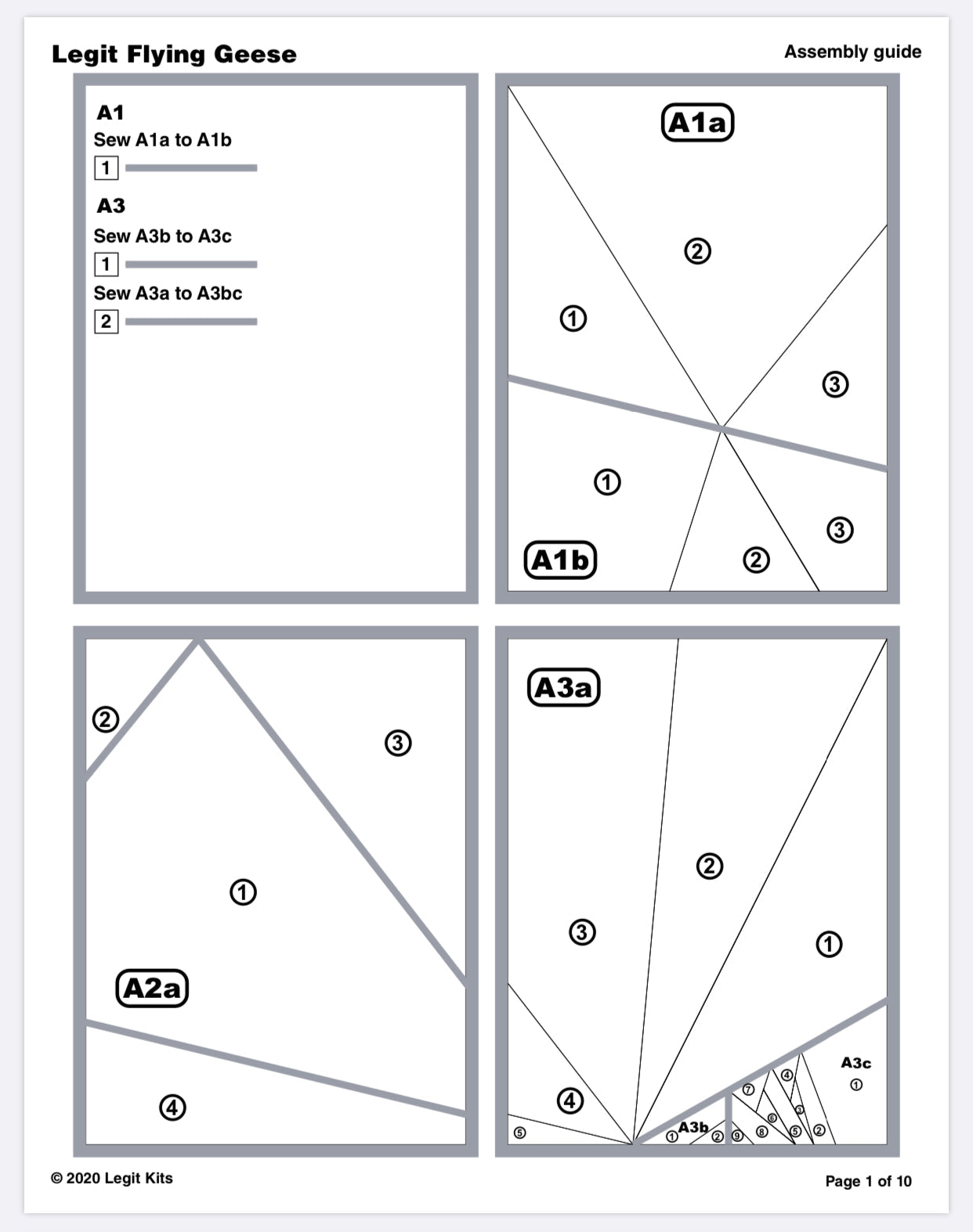 Flying Geese Pattern