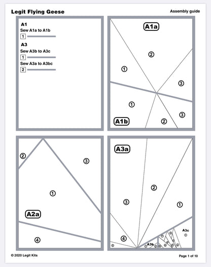 Flying Geese Pattern