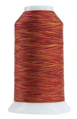OMNI-V 40 wt Variegated Polyester Thread 2,000 yd - Red Hot
