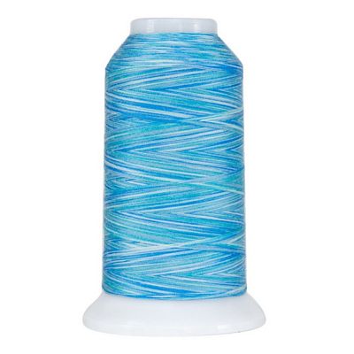 OMNI-V 40 wt Variegated Polyester Thread 2,000 yd - Ice Blue