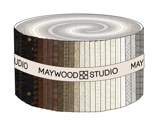 Woolies Flannel Neutrals Vol. 2 - 2.5" Strips (40pcs)