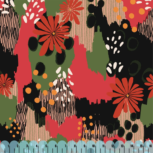 In Bloom - Violet Streak (Modal Rayon) (3-Yard Pack)