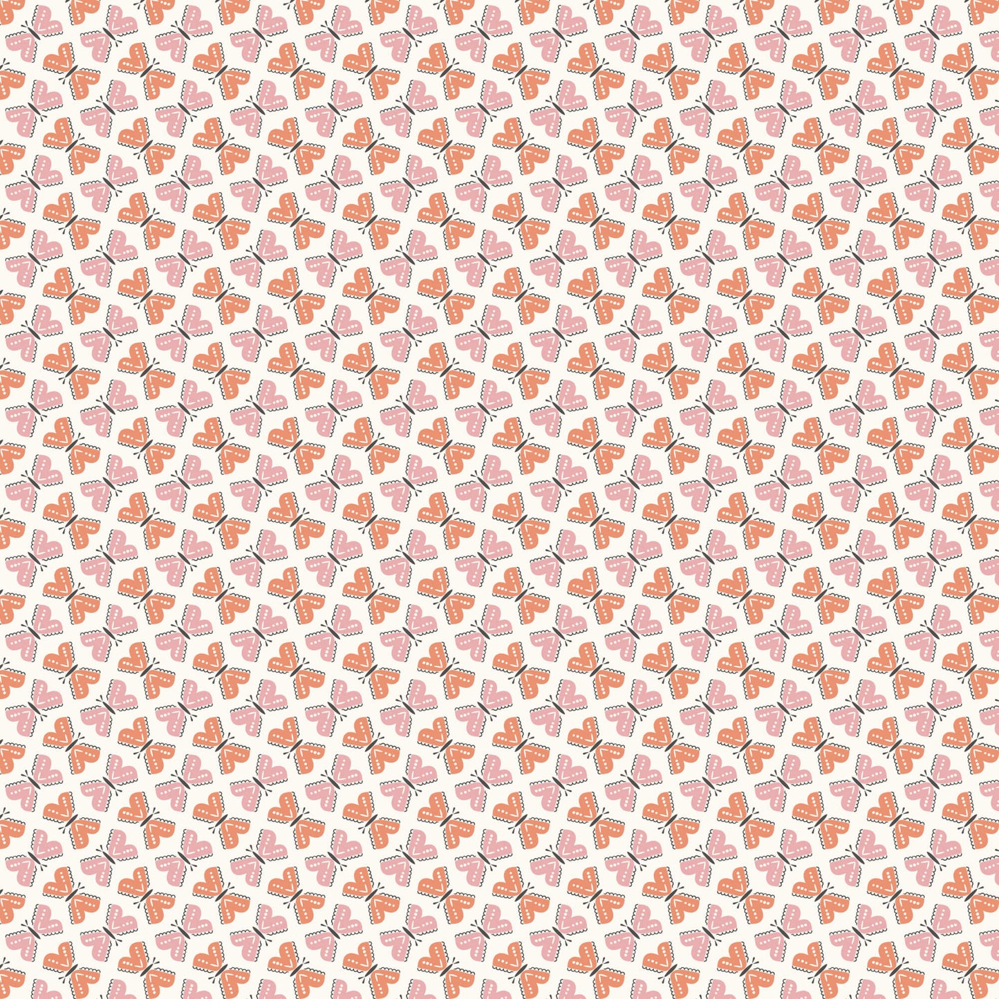 Little Bo - Flutter By - Carnation (3-Yard Pack)