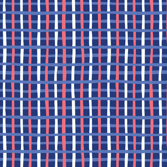 Stars, Stripes & Sun - Patriotic Plaid