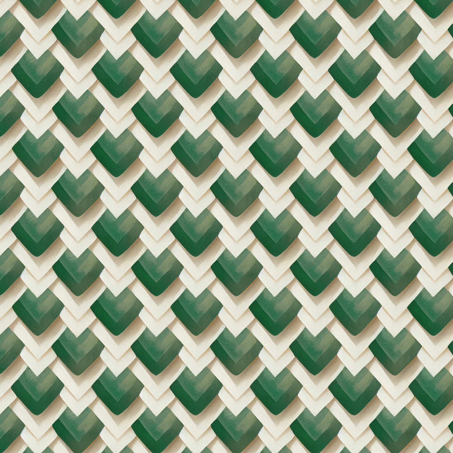 Bali Dreams - Diamonds - Green (3-Yard Pack)
