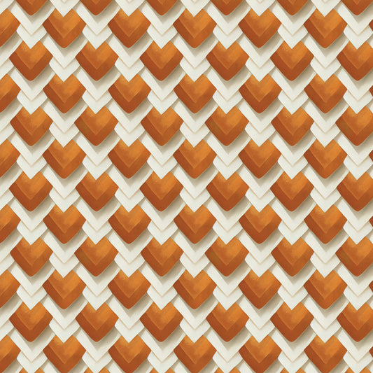 Bali Dreams - Diamonds - Orange (3-Yard Pack)