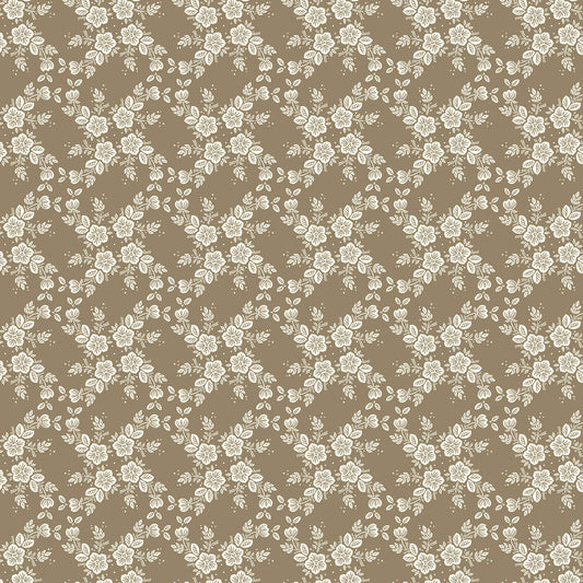 Cottage Garden - Lattice Vine - Brown