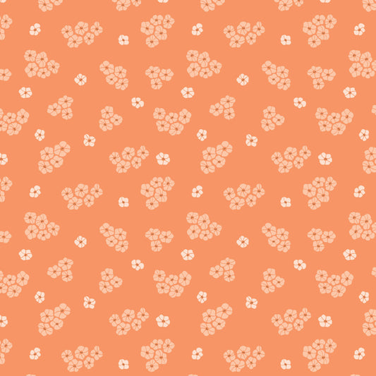 Florissima - Delightful Ditsy - Coral (3-Yard Pack)