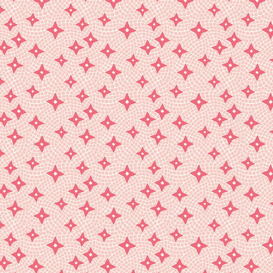 Bohemian Paradise - Tiles and Stars - Pink