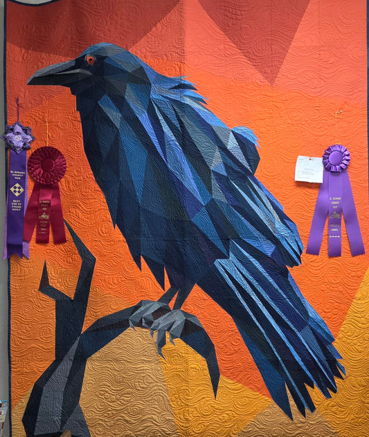 Edgar the Raven Quilt Kit