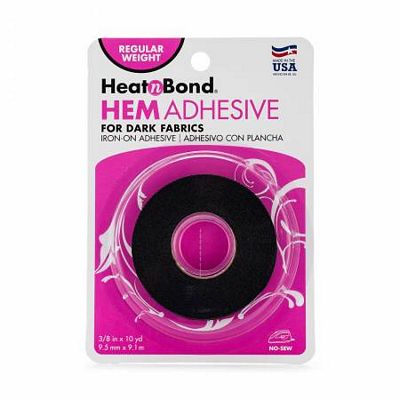 HeatnBond Super Weight Hem Adhesive for Dark Fabrics 3/4 in x 8 yd