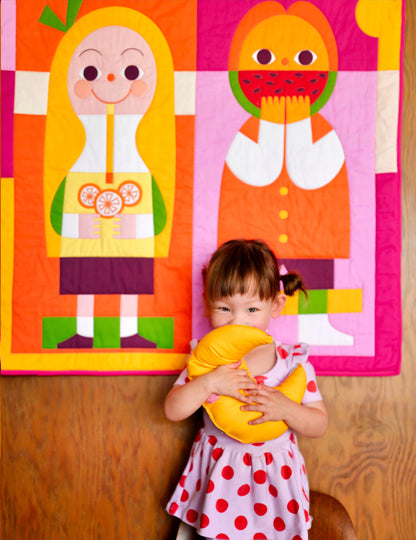 Mary Blair™ Lemonade Girl and Watermelon Boy Quilt