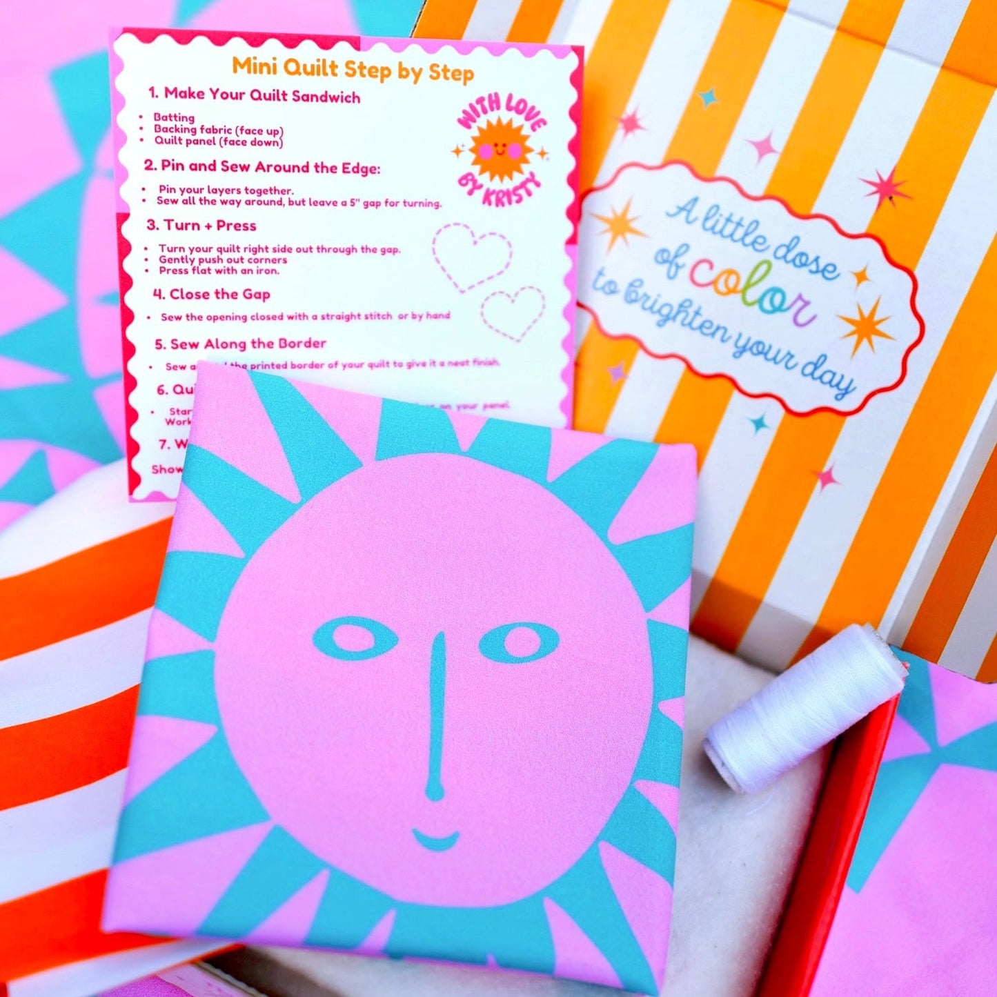 Mary Blair™ Sunchild Mini Quilt Kit