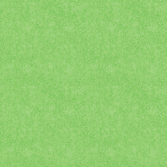 Green Emerald Ditsy Tonal Trio Cotton 44"/45" Fabric Per Yard