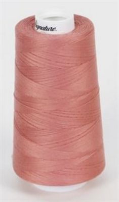 Signature 40 wt Cotton Quilting Thread 3,000 yd Cone - Praline Pink
