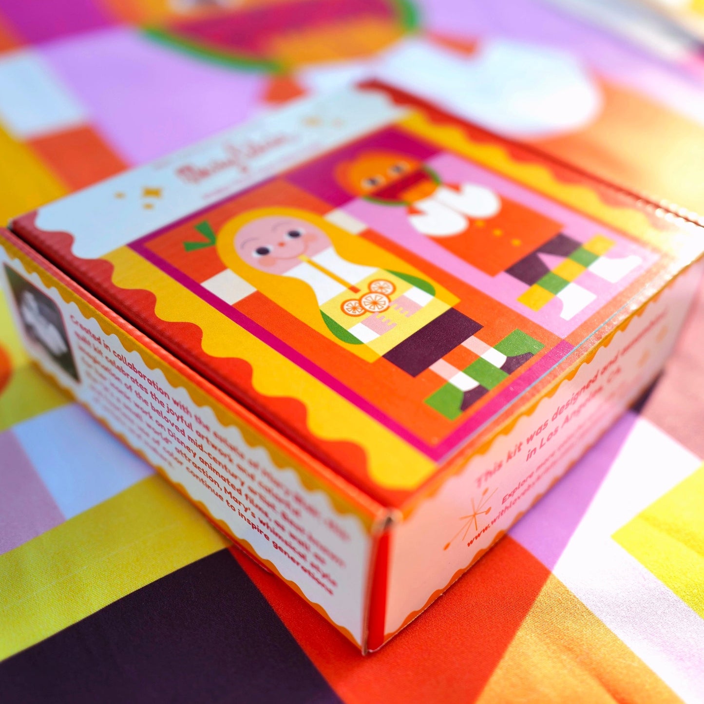 Mary Blair™ Lemonade Girl and Watermelon Boy Mini Quilt Kit