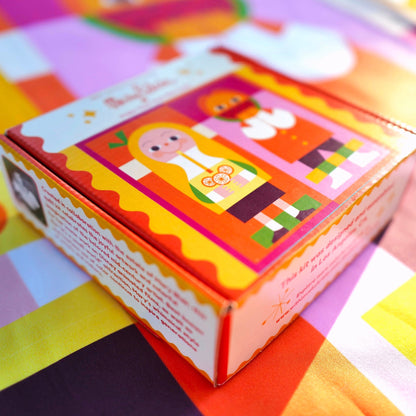 Mary Blair™ Lemonade Girl and Watermelon Boy Mini Quilt Kit