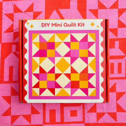 Mini Quilt Kits - Pink