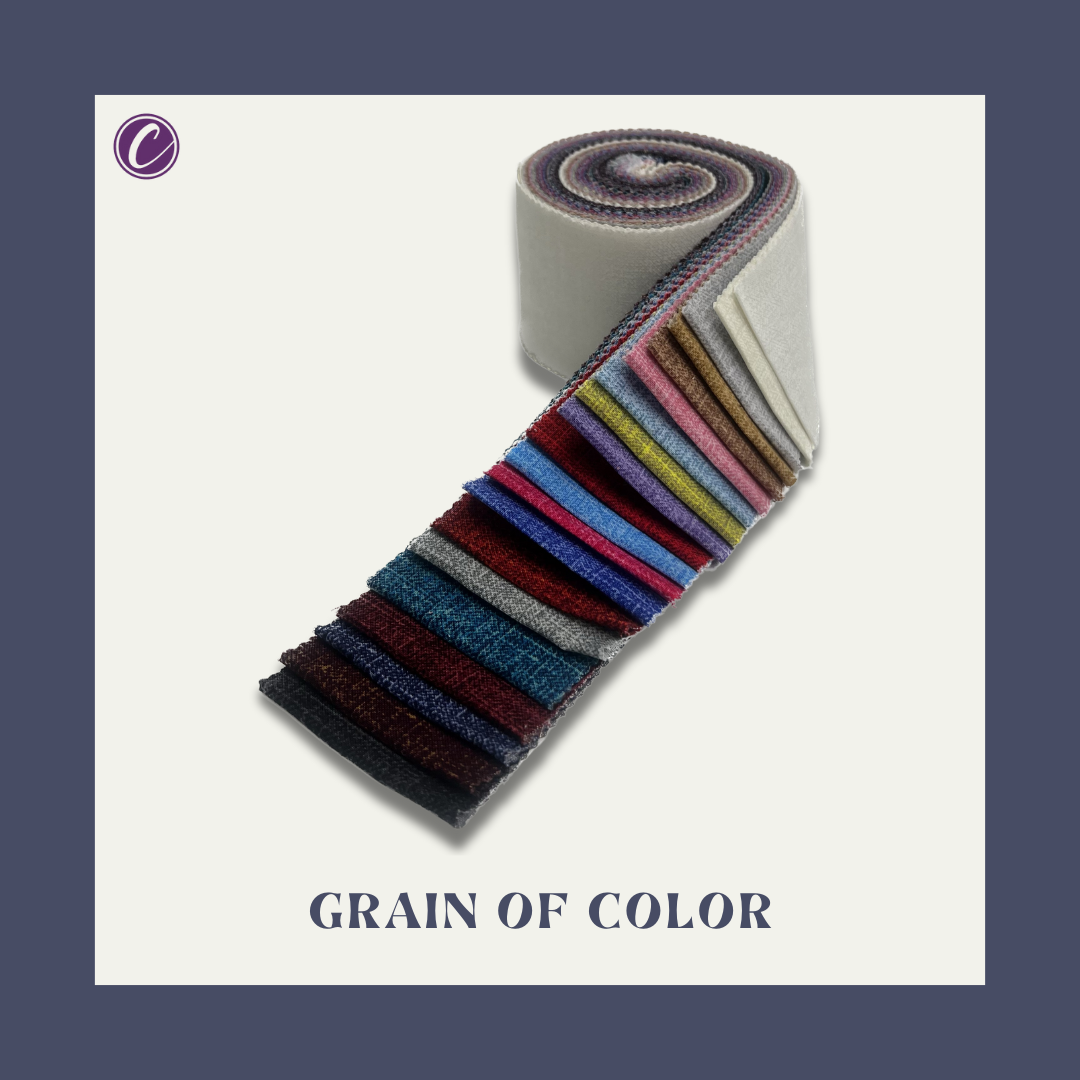 Grain of Color - 2.5" Roll - All Colors (20 cuts)