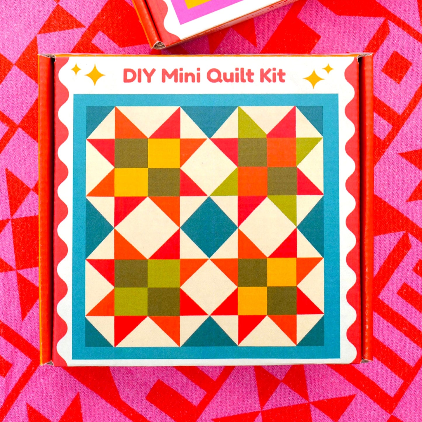 Mini Quilt Kits - Turquoise