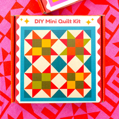 Mini Quilt Kits - Turquoise