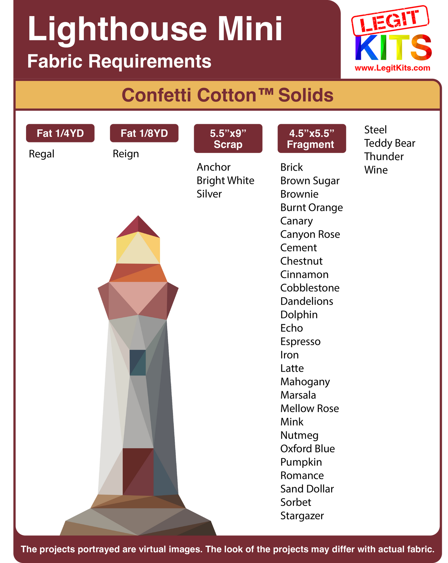 Lighthouse Mini Pattern