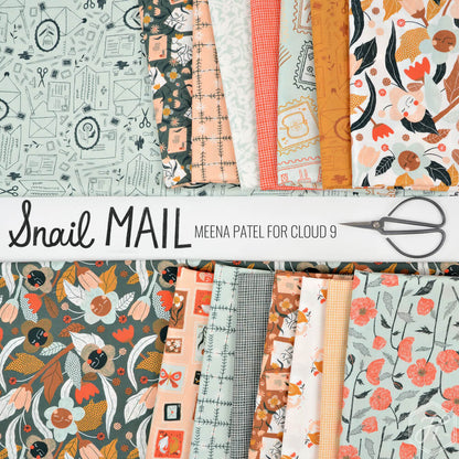 Snail Mail by Cloud9 - 10" Squares (42 Squares)