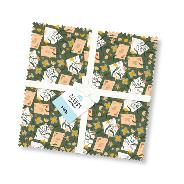 Snail Mail by Cloud9 - 10" Squares (42 Squares)