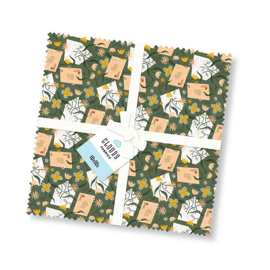 Snail Mail by Cloud9 - 10" Squares (42 Squares)
