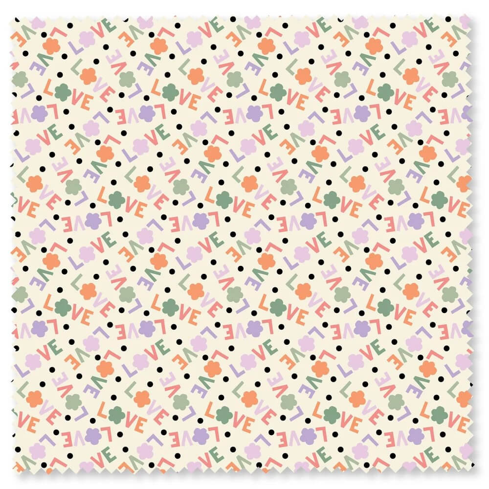 Love in Bloom - Flower Power Love (3-Yard Pack)