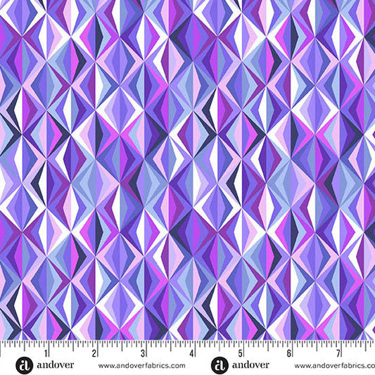 Libs Elliott Glaze Perfect Day Prism Blue 108" Cotton Wideback Fabric per yard