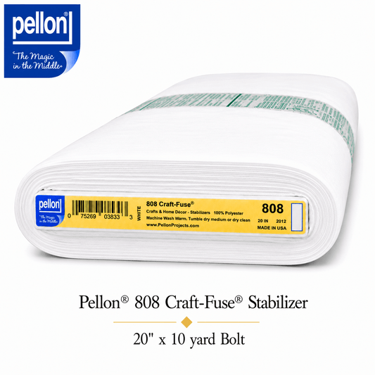Pellon® 808 Craft-Fuse® Stabilizer 20" x 10 yard Bolt (White)