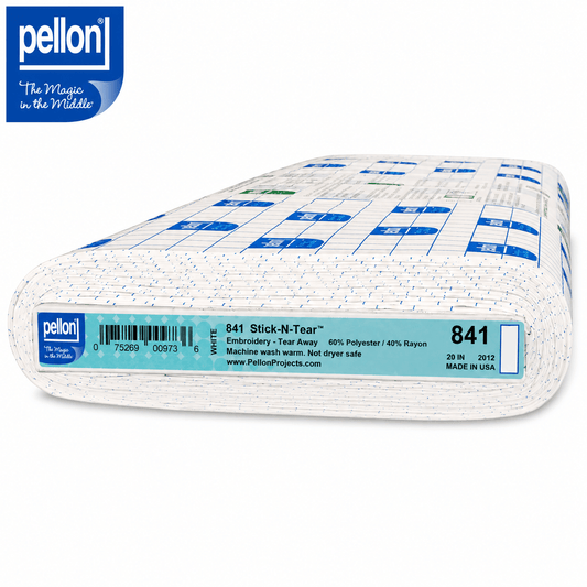 Pellon® 841 Stick-N-Tear™ Stabilizer 20" x 10 yard Bolt (White)