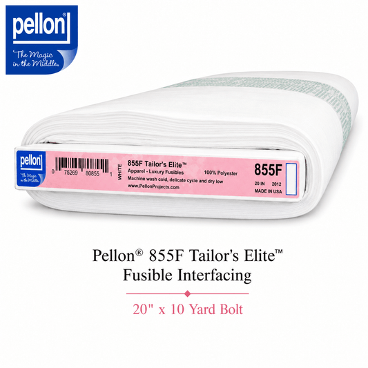 Pellon® 855F Tailor's Elite™ Interfacing 20" x 10 yard Bolt (White)