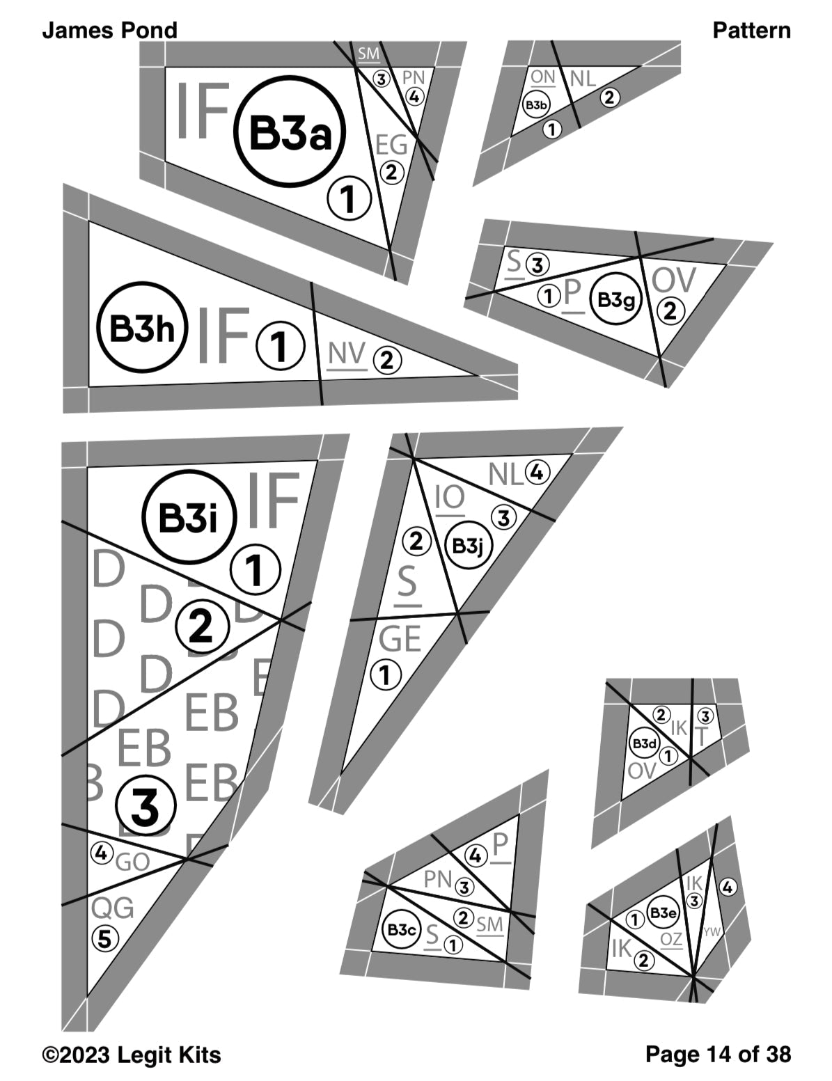 James Pond Pattern