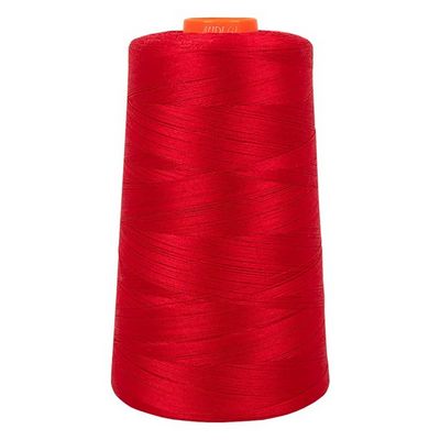 Aurifil Mako 50 wt Cotton Thread 6,452 yd Cone - Red