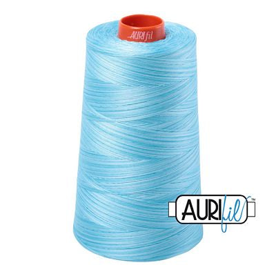 Aurifil Mako 50 wt Cotton Thread 6,452 yd Cone - Baby Blue Eyes