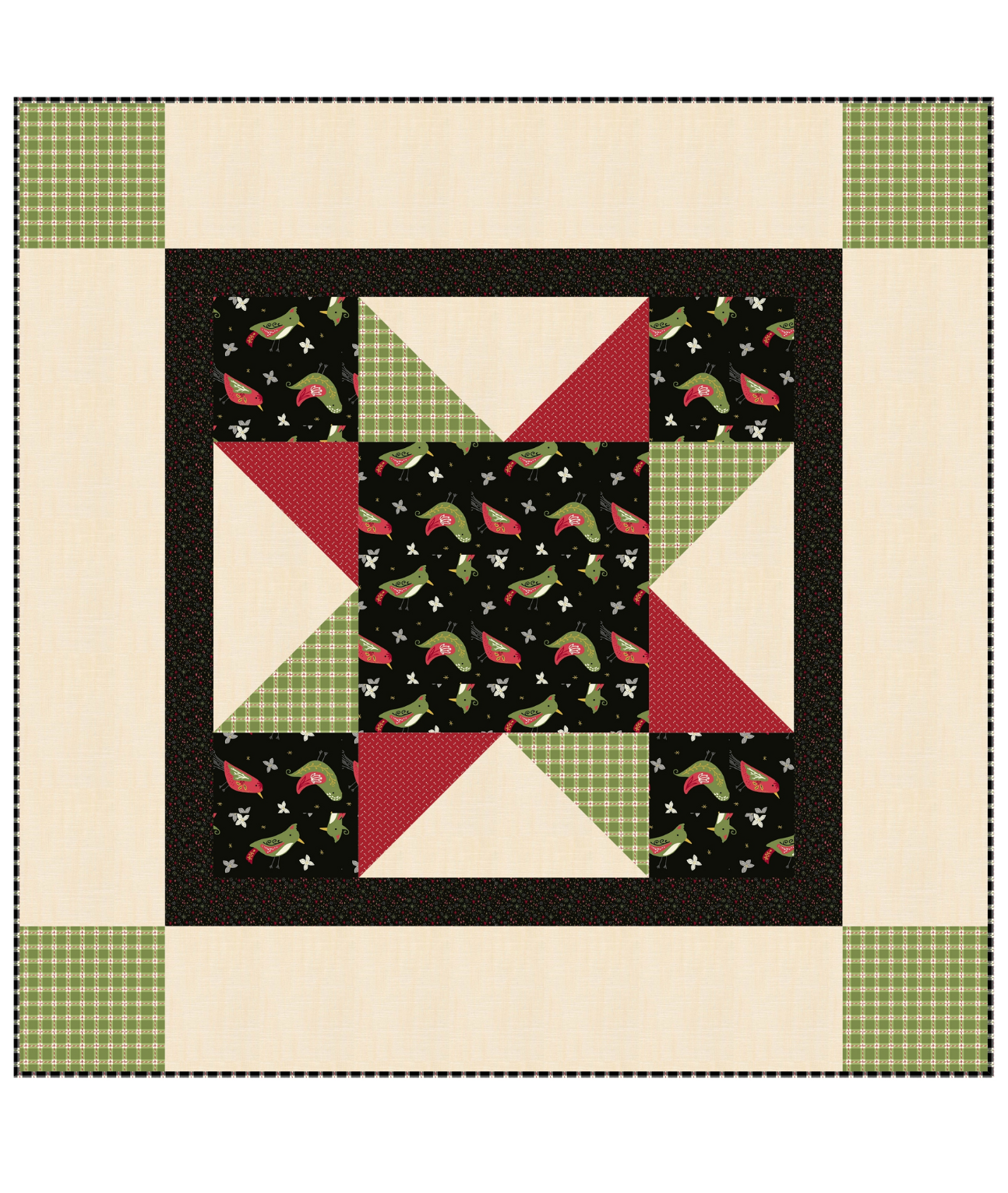 A Little Birdie Told Me - Quilt Kit