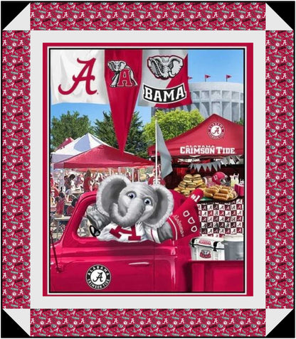 Alabama Crimson Tide - Tailgate Panel - Quilt Kit