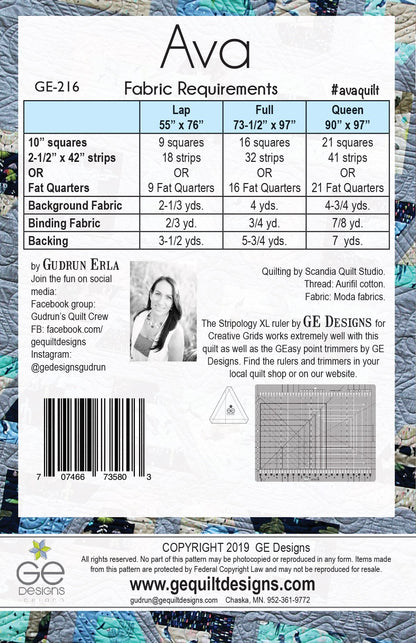 Ava - Stripology Mixer Pattern 216