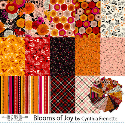 Blooms of Joy - 10" Squares