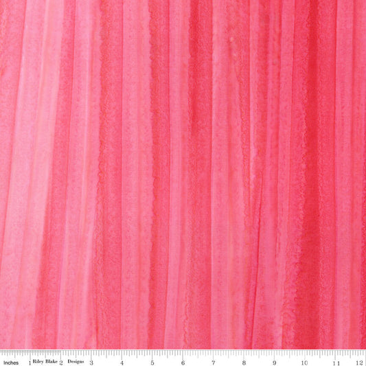 Elementals Batiks - Color Fade Ombré - Tea Rose