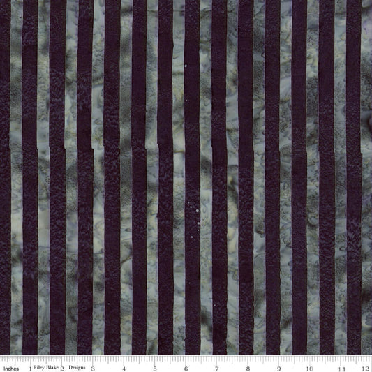 Elementals Batiks - Get in Line - Stormy Seas
