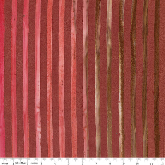 Elementals Batiks - Get in Line - Cinnamon Grove (3-Yard Pack)